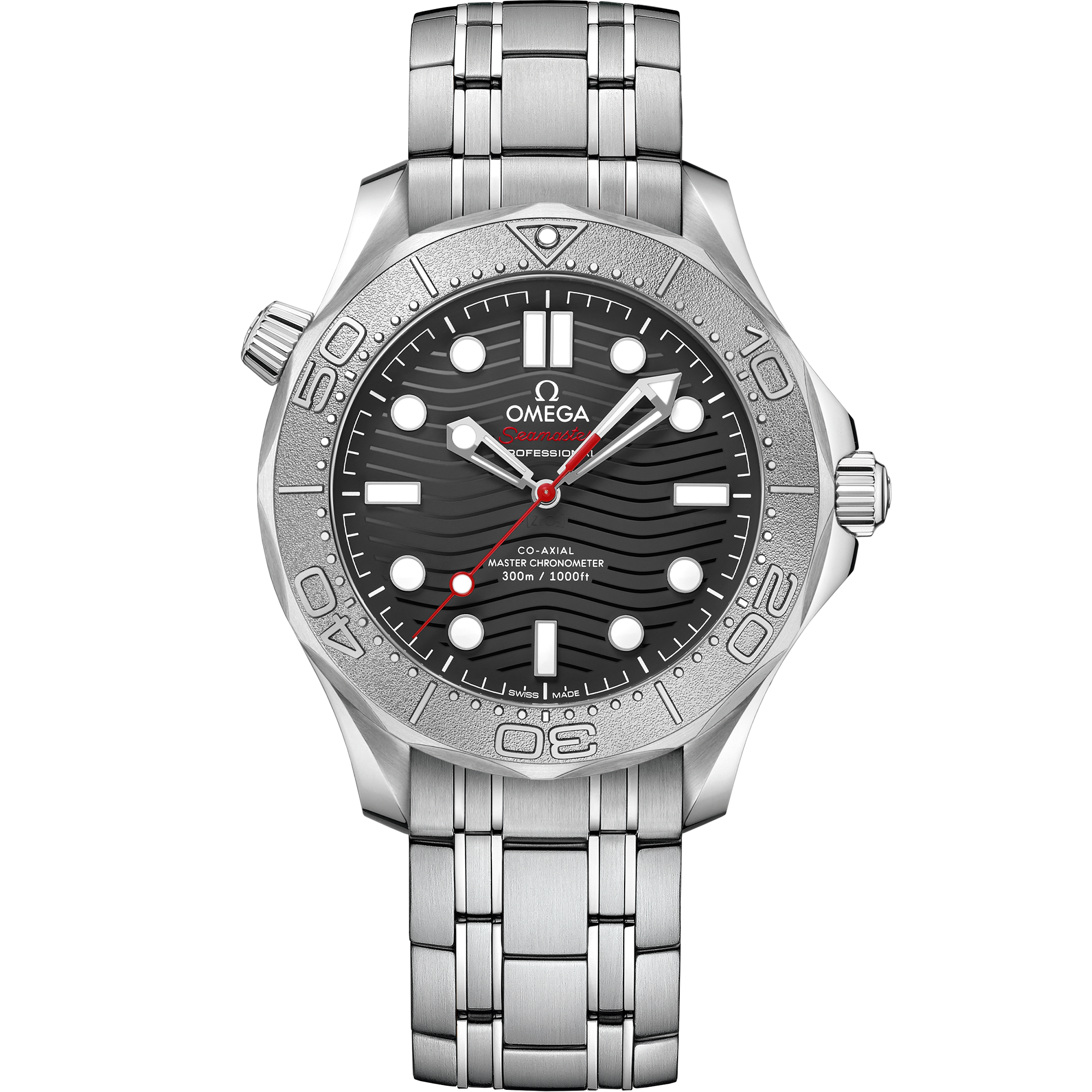 Seamaster Diver 300M 42 mm, steel on steel