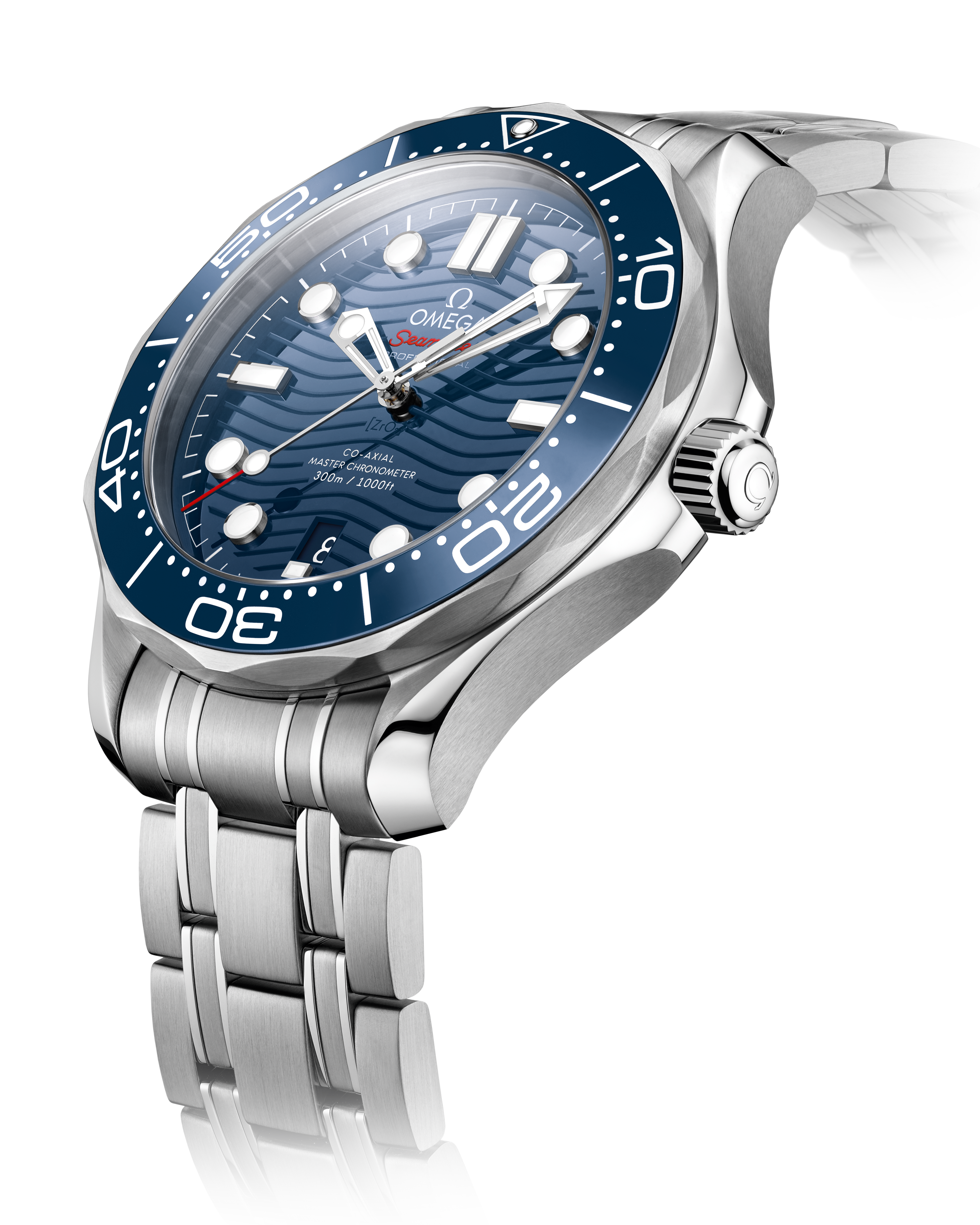 Seamaster Diver 300m Stainless Steel Blue Dial