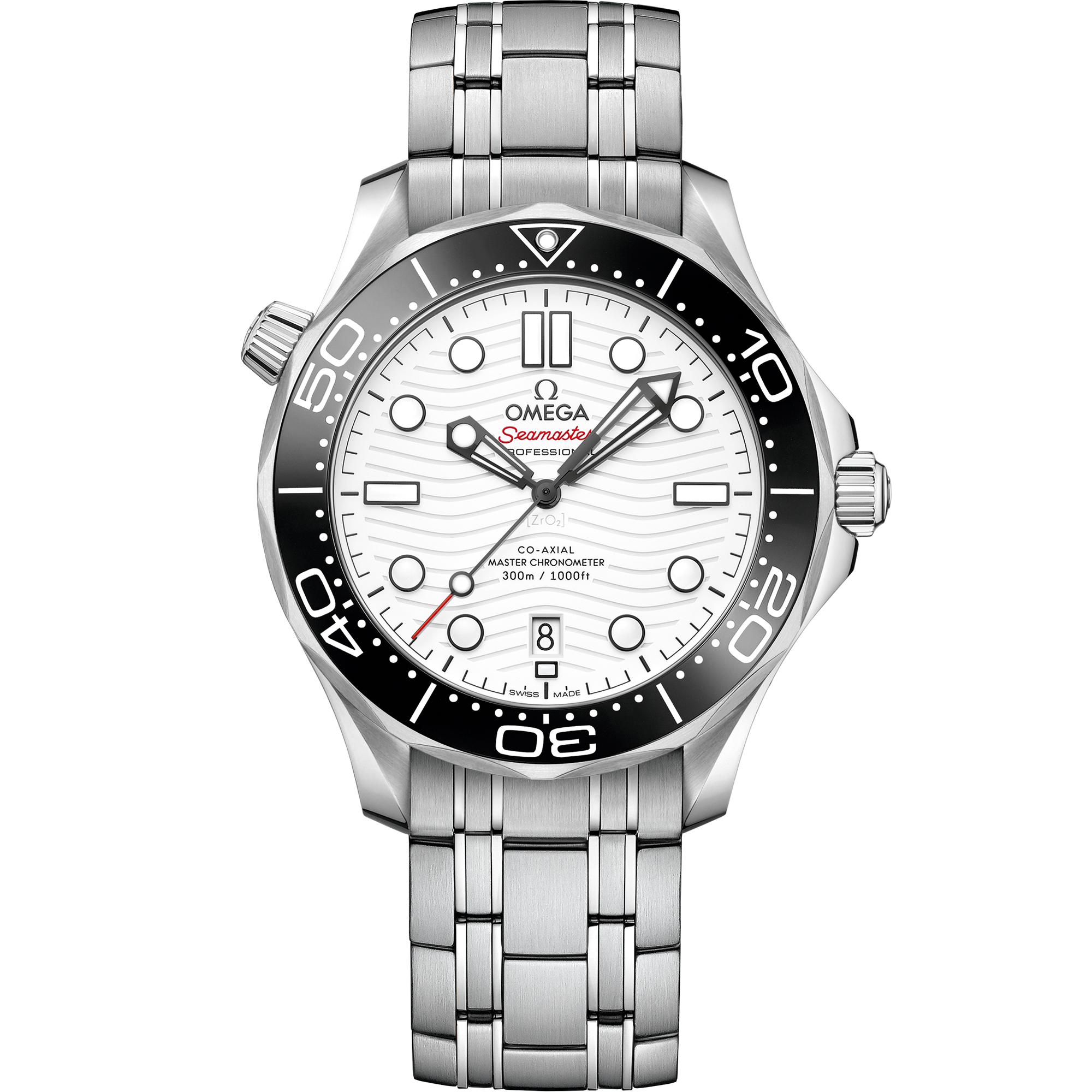 Seamaster Diver 300M 42 mm, steel on steel