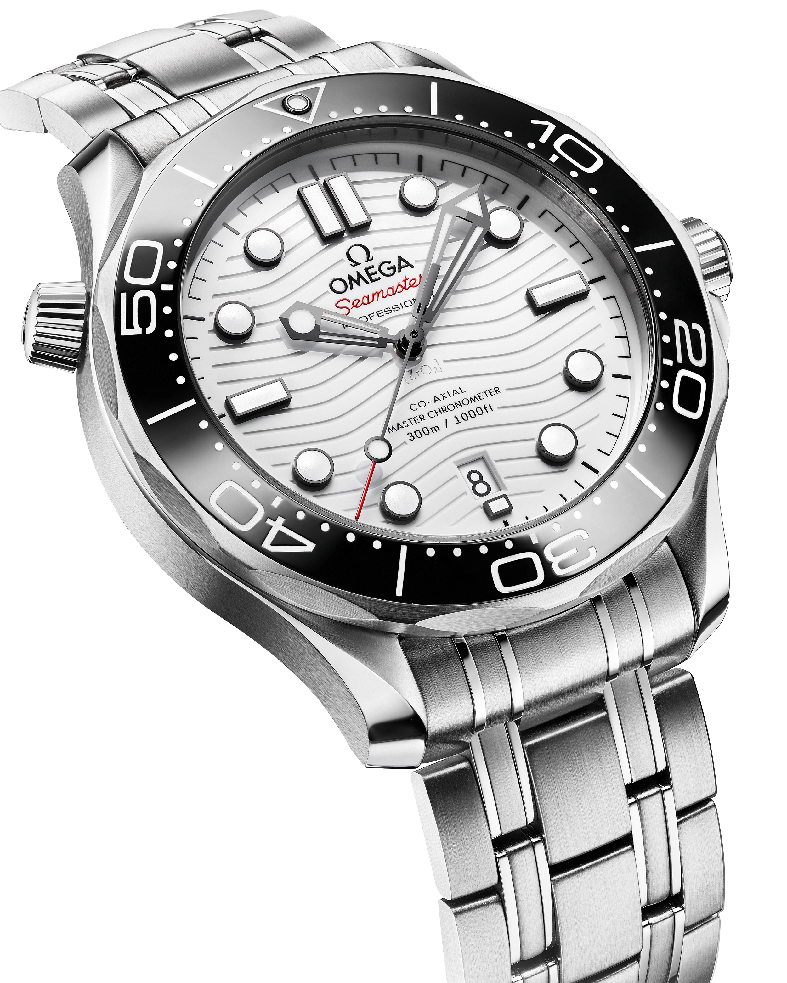 Seamaster Diver 300M 42 mm, steel on steel