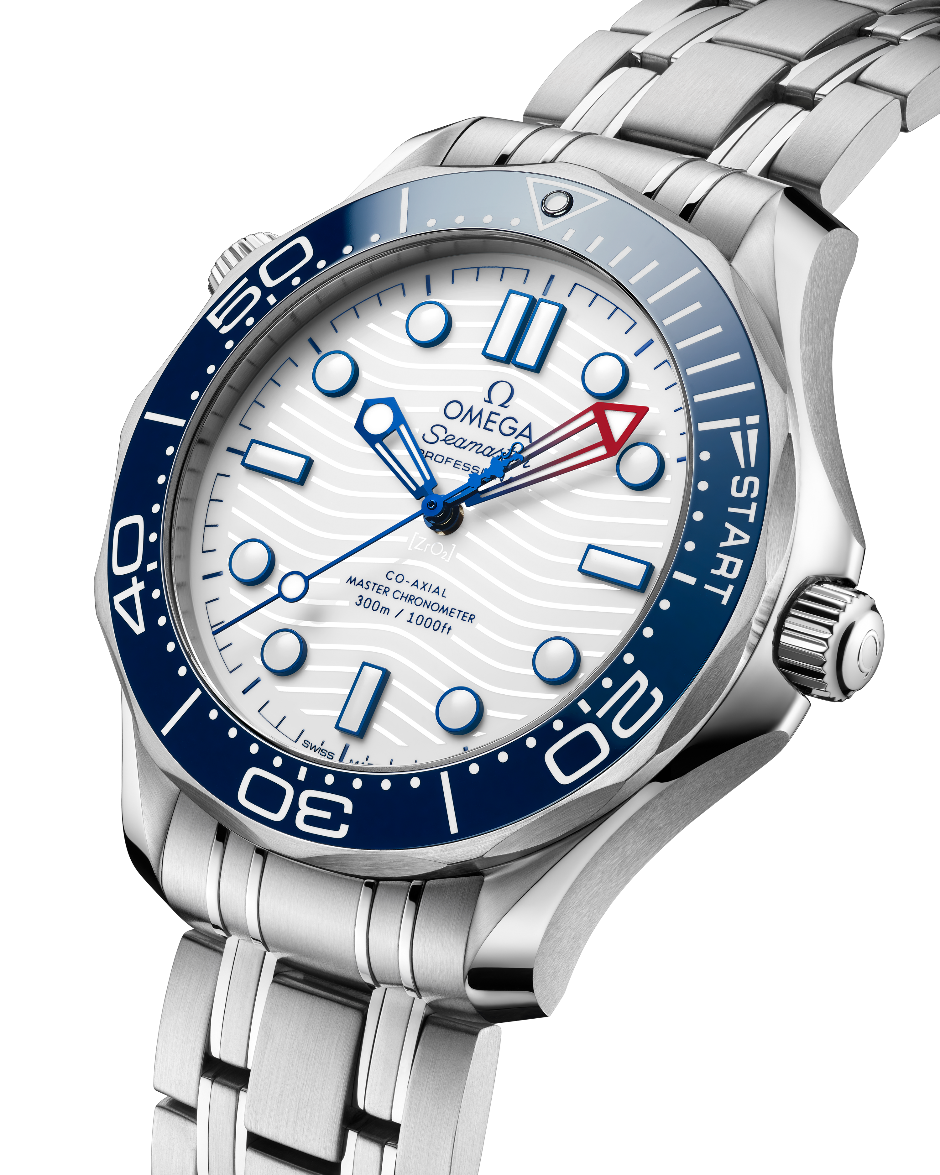 Seamaster Diver 300M 42 mm, steel on steel