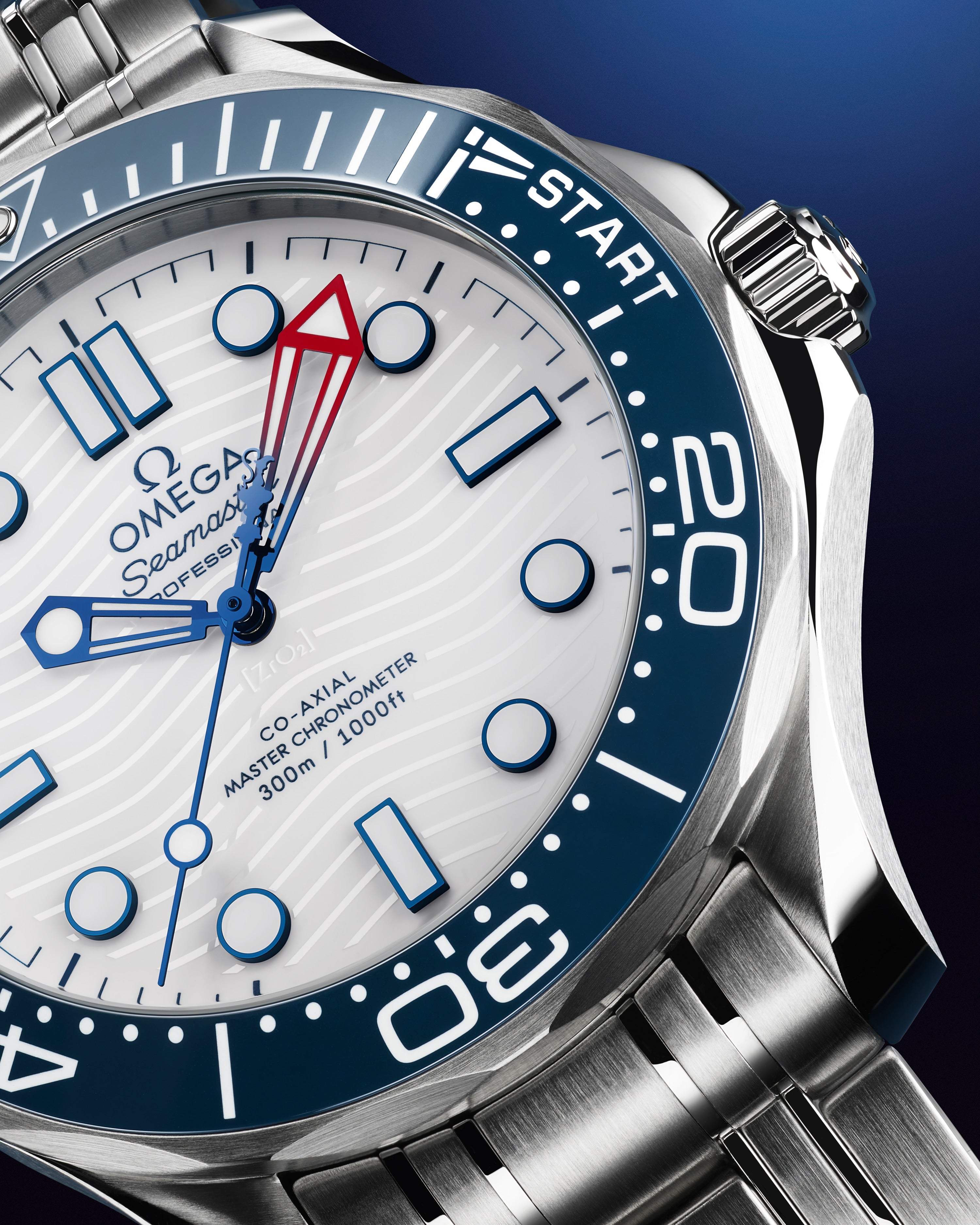 Seamaster Diver 300M 42 mm, steel on steel