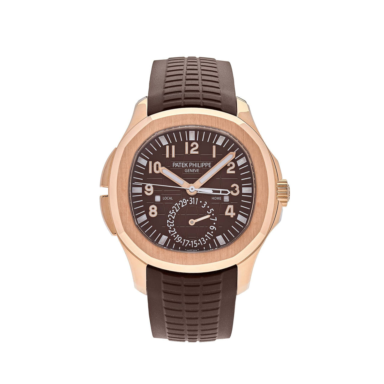 Aquanaut 5164R-001 Travel Time Brown Dial Rose Gold (2022)