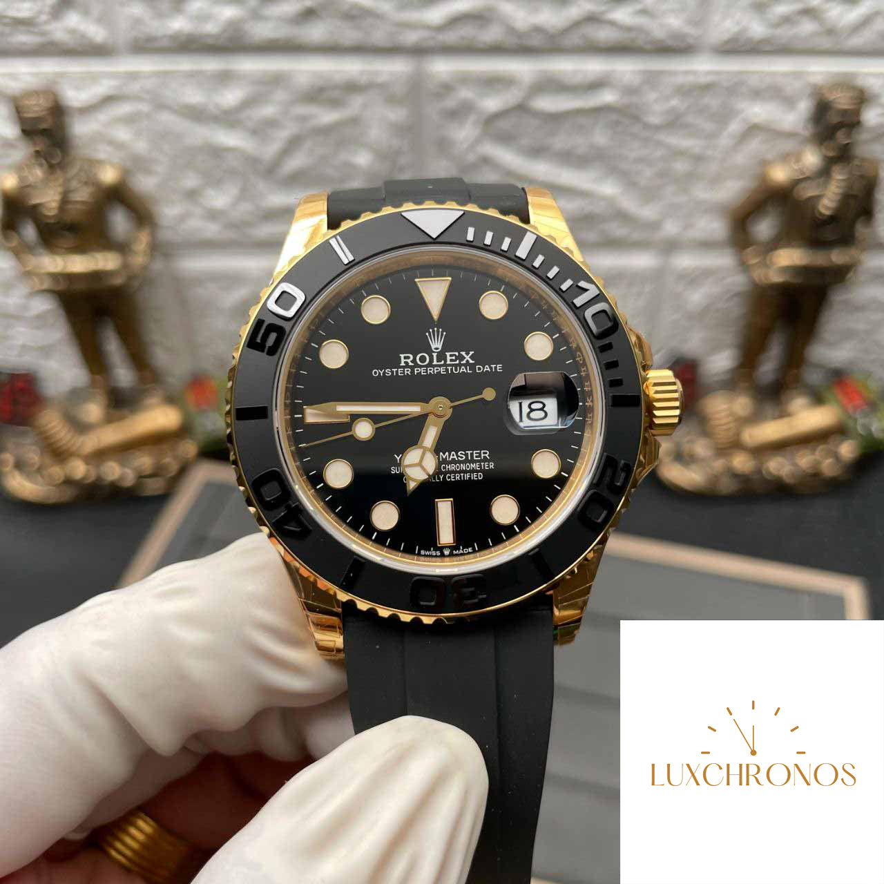 Rolex Yacht Master M226658-0001 1:1 Best Edition VS Factory Yellow Gold