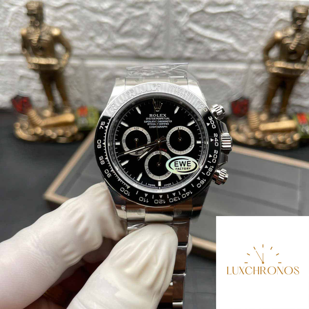 【Sale Only 1】Rolex Cosmograph Daytona m126500ln-0002 1:1 Best Edition EWE Factory