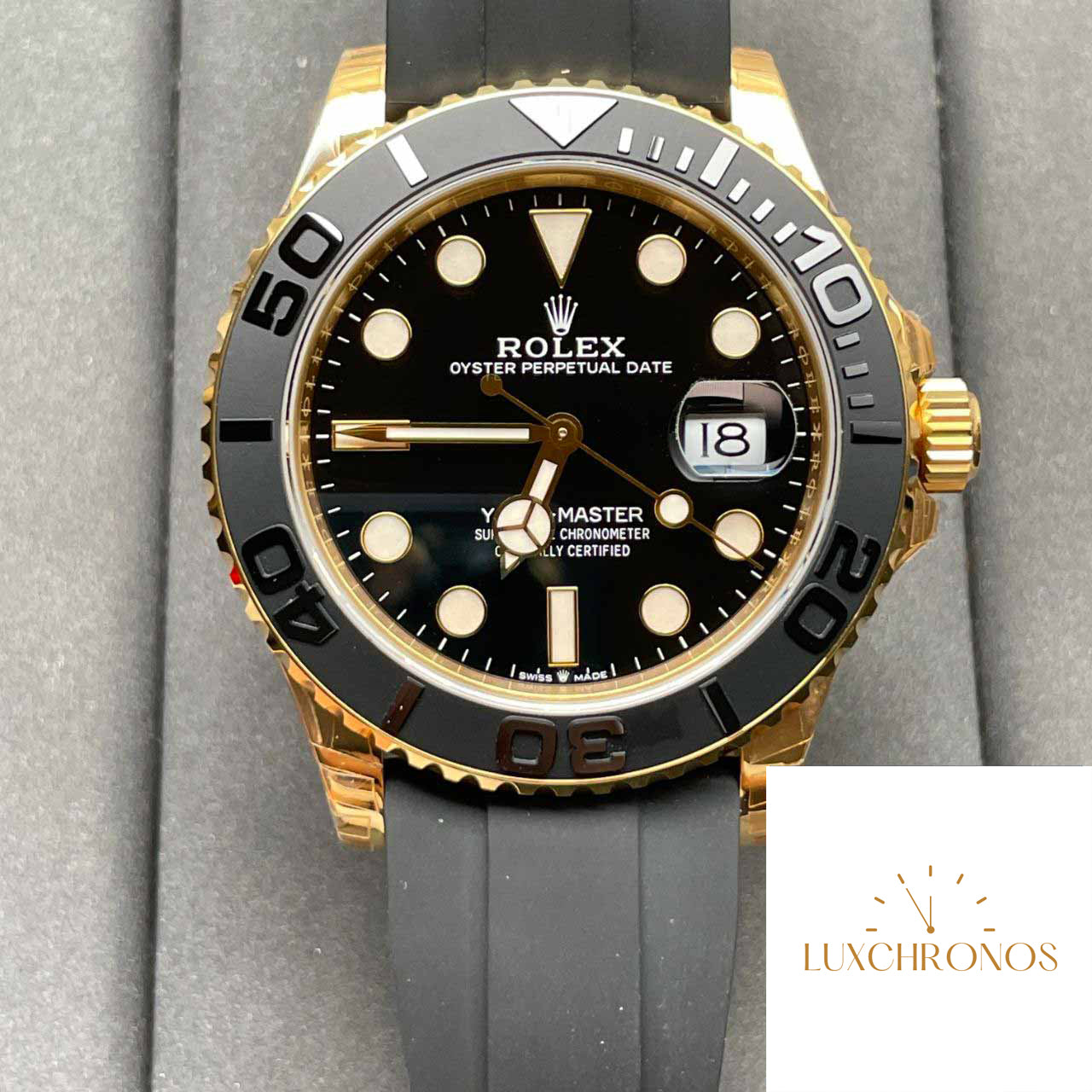 Rolex Yacht Master M226658-0001 1:1 Best Edition VS Factory Yellow Gold