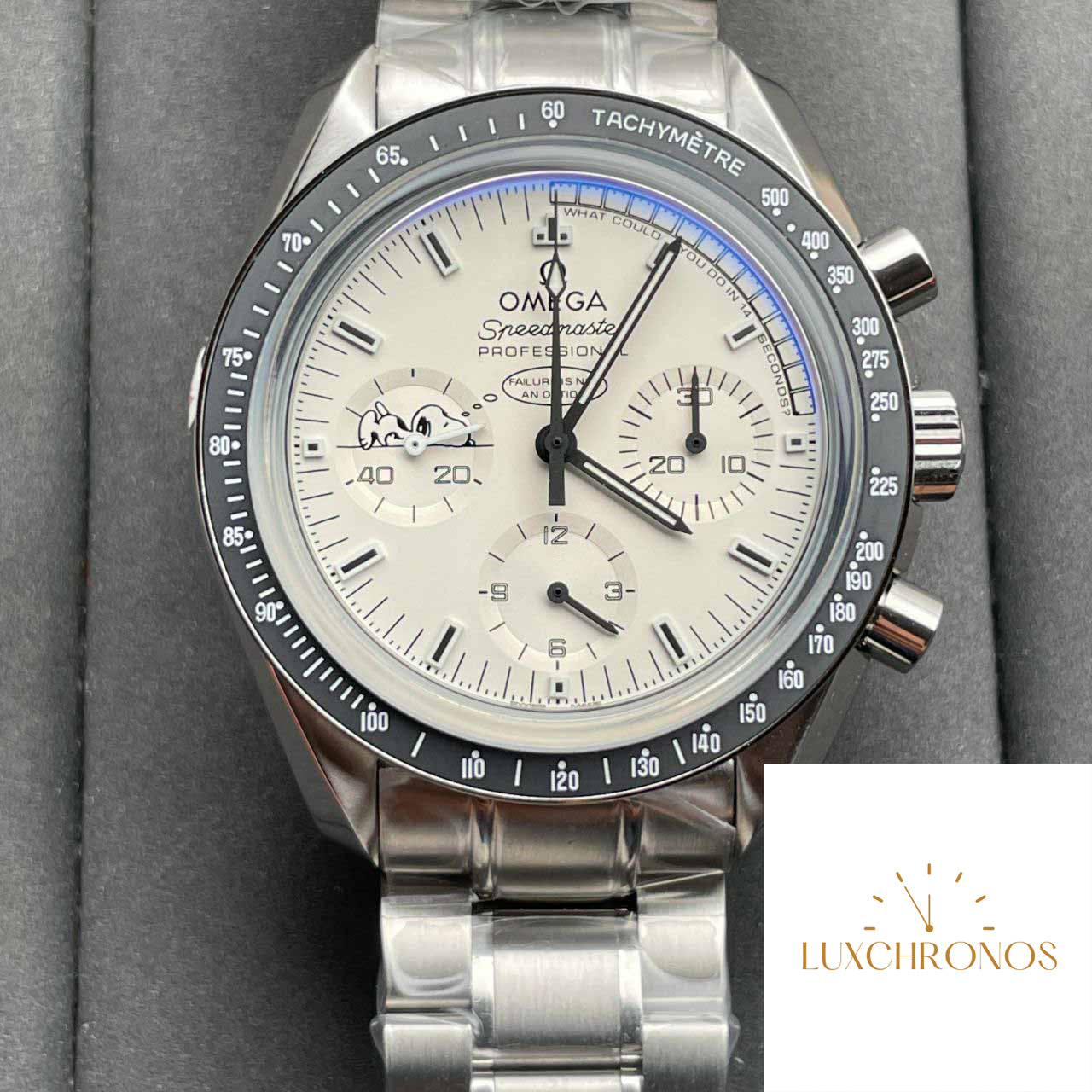 Omega Speedmaster Snoopy Award 311.32.42.30.04.003 1:1 Best Edition N1 Factory White Dial