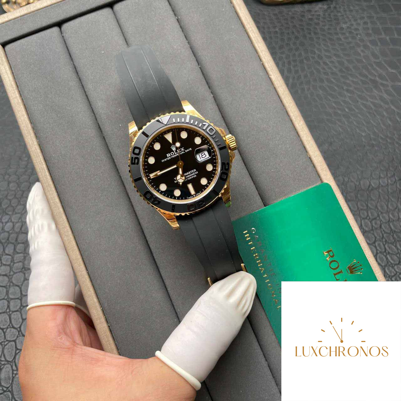 Rolex Yacht Master M226658-0001 1:1 Best Edition VS Factory Yellow Gold