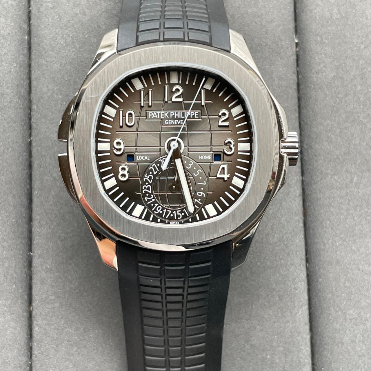 Patek Philippe Aquanaut 5164A-001 1:1 Best Edition ZF Factory Black Dial