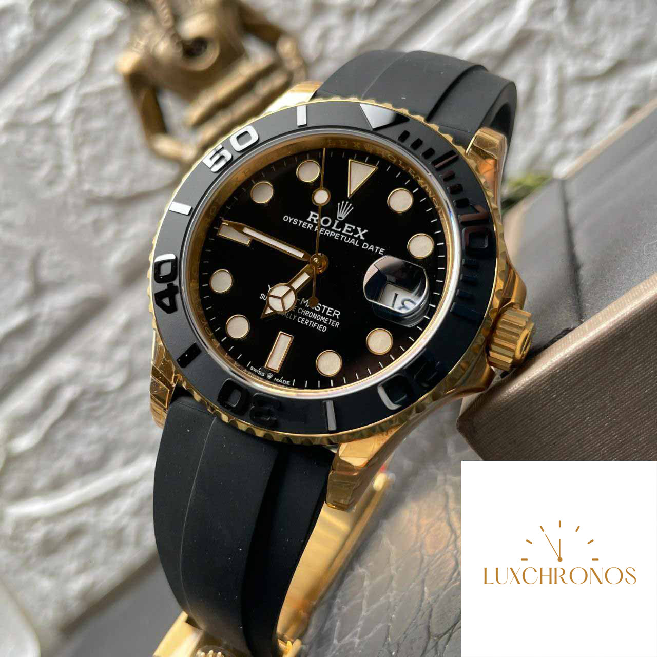 Rolex Yacht Master M226658-0001 1:1 Best Edition VS Factory Yellow Gold