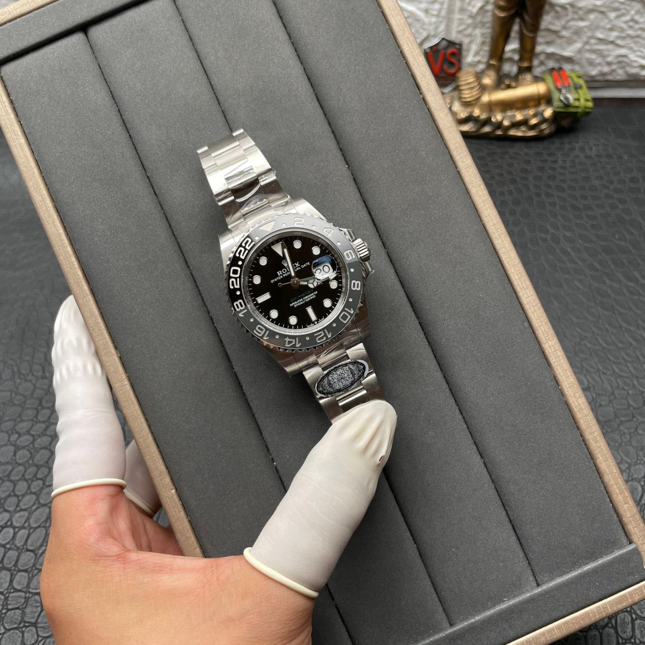 Rolex GMT Master II m126710 Bruce Wayne Batman 1:1 Best Edition Oyster Strap