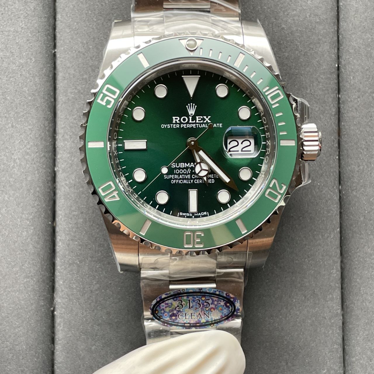 Rolex Submariner 116610LV-97200 40mm 1:1 Best Edition Clean Factory Newest Version 2024