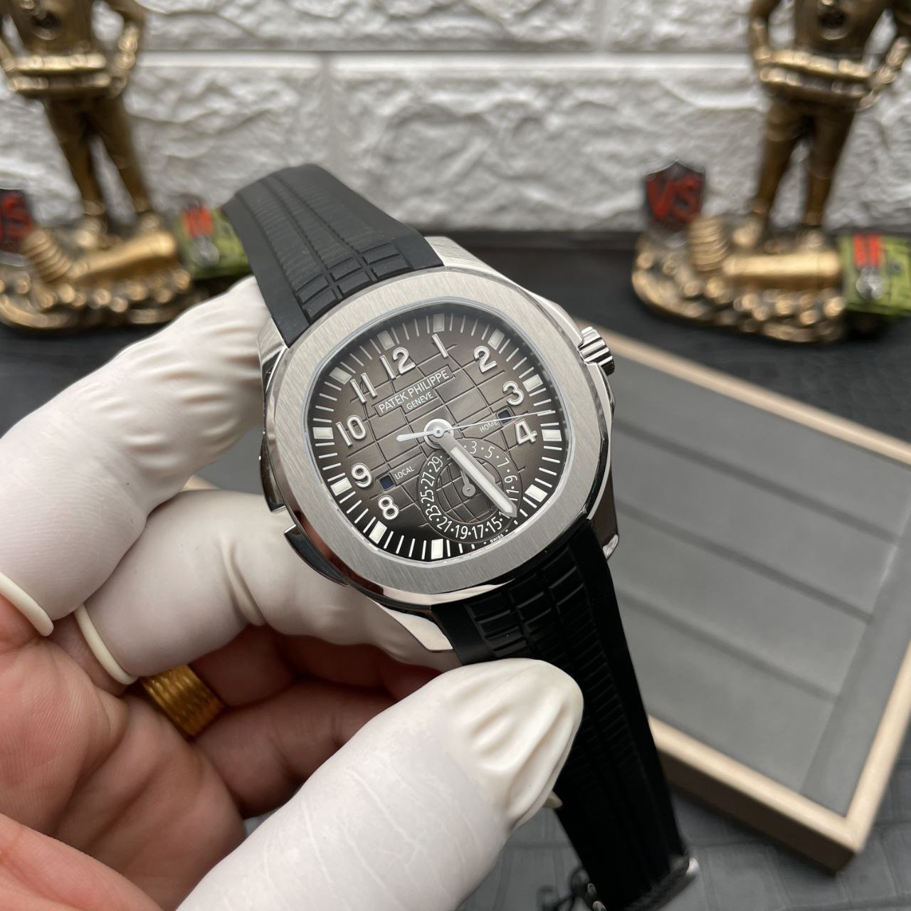 Patek Philippe Aquanaut 5164A-001 1:1 Best Edition ZF Factory Black Dial