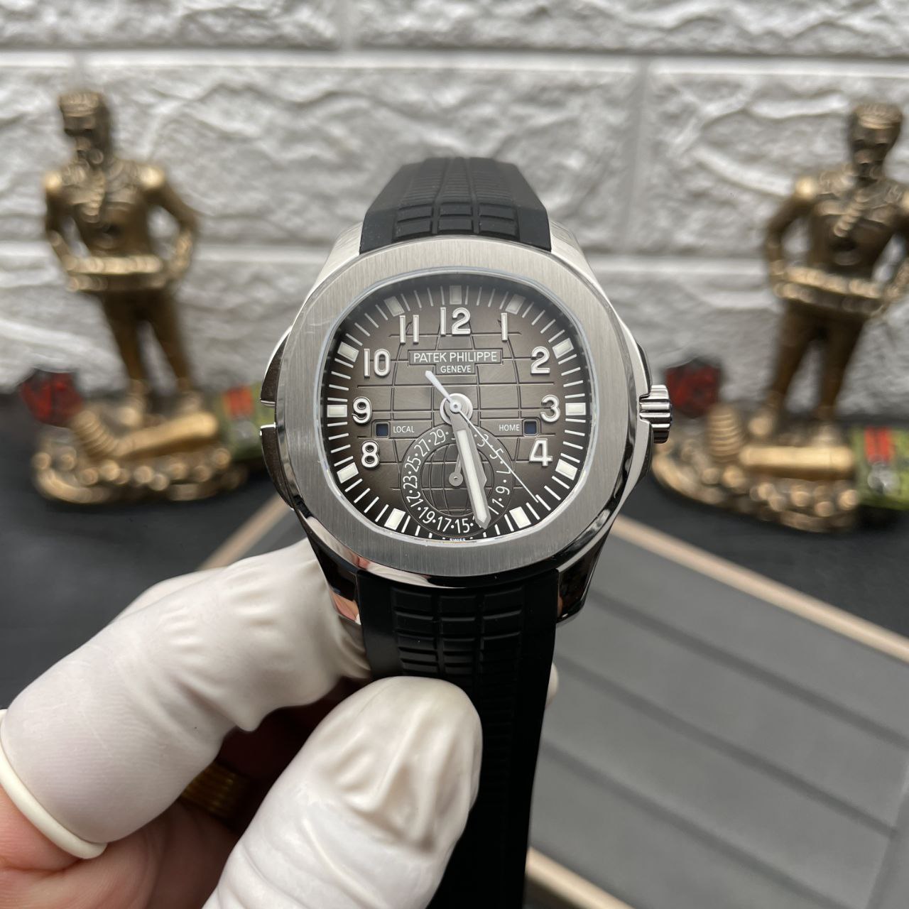 Patek Philippe Aquanaut 5164A-001 1:1 Best Edition ZF Factory Black Dial