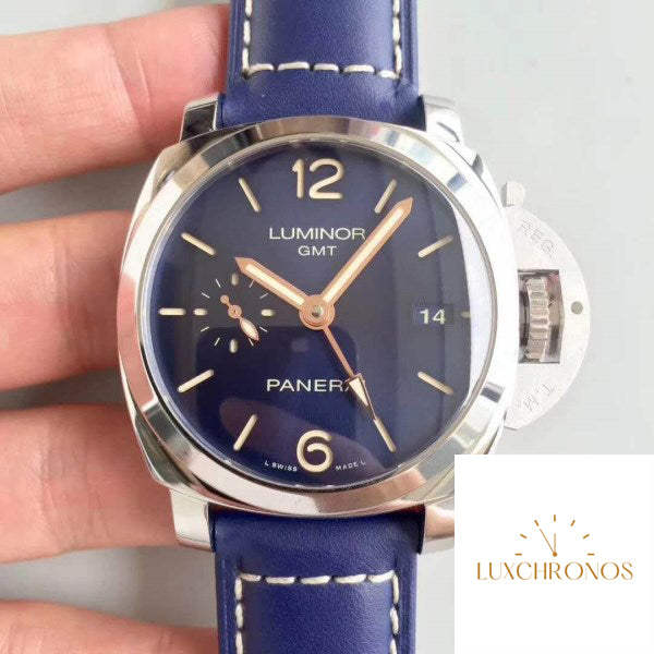 Replica Panerai Luminor 1950 PAM688 ZF Factory 1:1 Best Edition Swiss ETA P9001 Blue Leather Strap