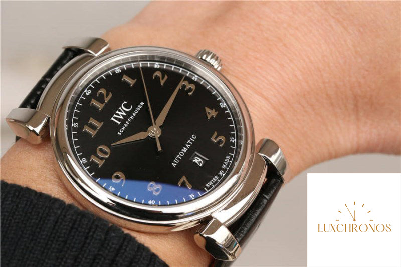 Replica IWC Da Vinci IW356601 1:1 Best Edition MKS Factory Black Dial