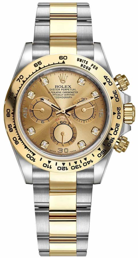 Cosmograph Daytona Oyster Bracelet Diamonds Men's Watch 116503-0006