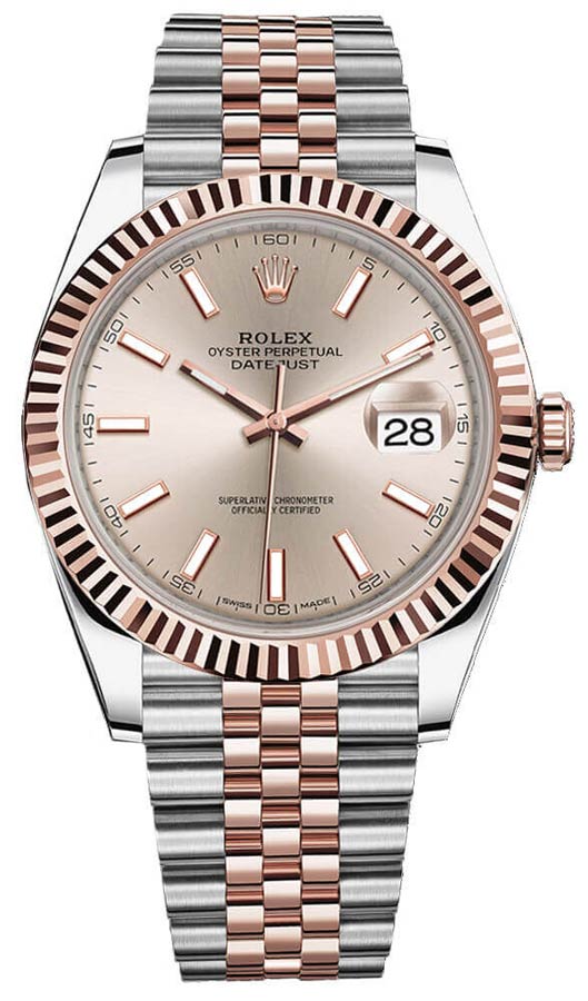 Datejust 41 Fluted Bezel Men's Watch 126331-0010