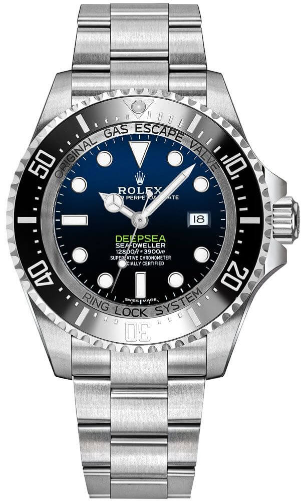 Deepsea D-Blue Dial Oystersteel Luxury Men's Watch 116660-0003