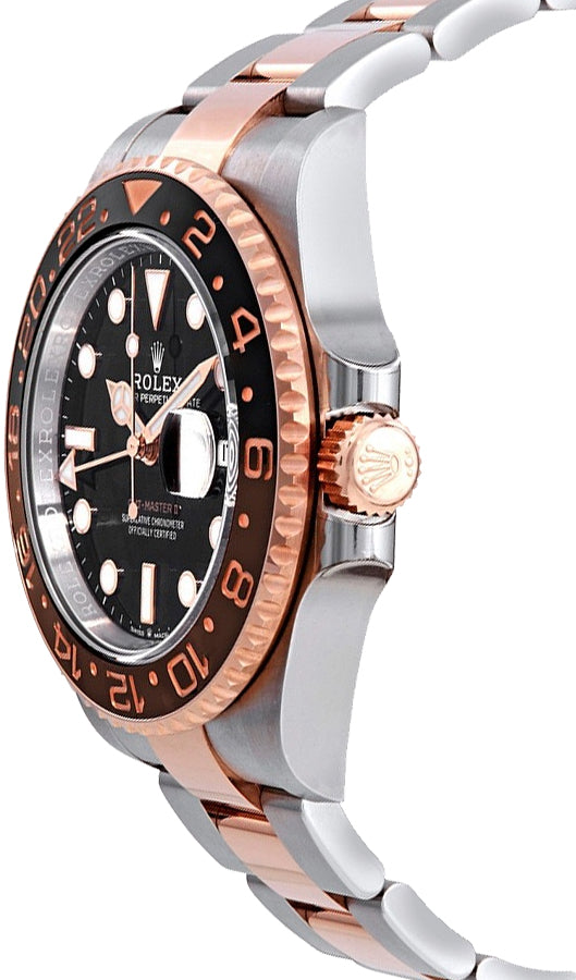 GMT-Master II Root Beer Rose Gold & Steel Men's Watch 126711CHNR-0002