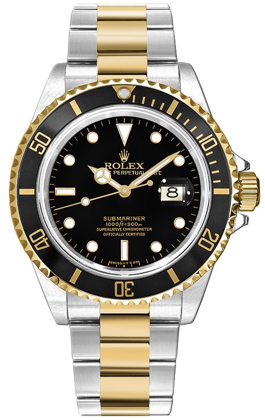 Submariner Date Yellow Gold & Stainless Steel Men's Watch 16613LN