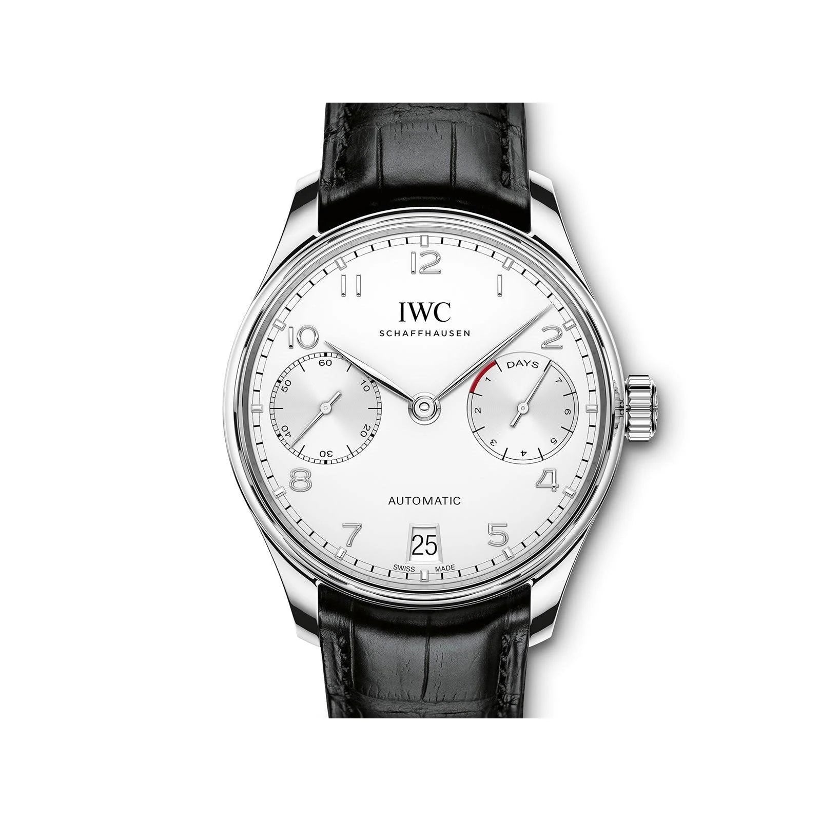 Portugieser Automatic Silver Dial Men's Watch IW500712