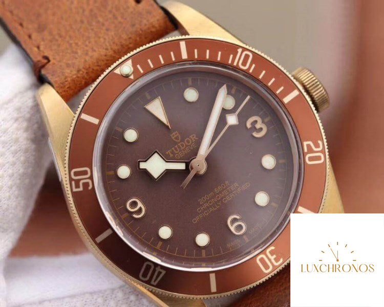 Replica Tudor Heritage Black Bay Bronze 79250B XF Factory 1:1 Best Edition Swiss ETA 2824 Brown Dial