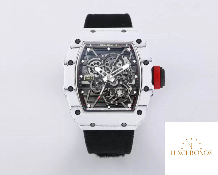 Replica Richard Mille RM35-01 1:1 Best Edition BBR Factory Black Strap