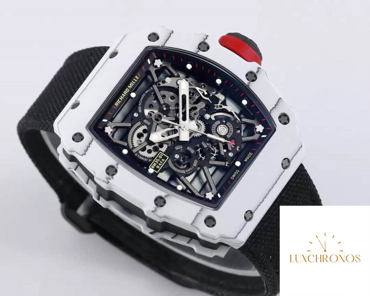 Replica Richard Mille RM35-01 1:1 Best Edition BBR Factory Black Strap