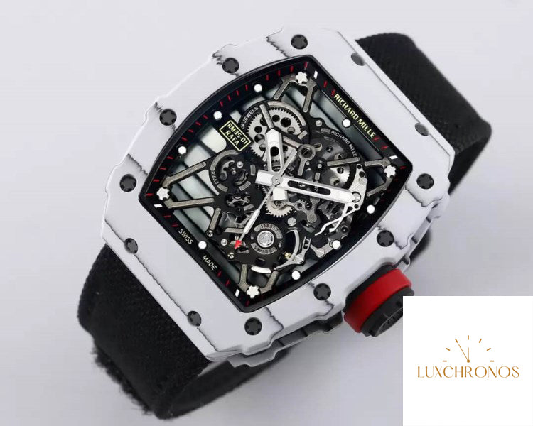 Replica Richard Mille RM35-01 1:1 Best Edition BBR Factory Black Strap