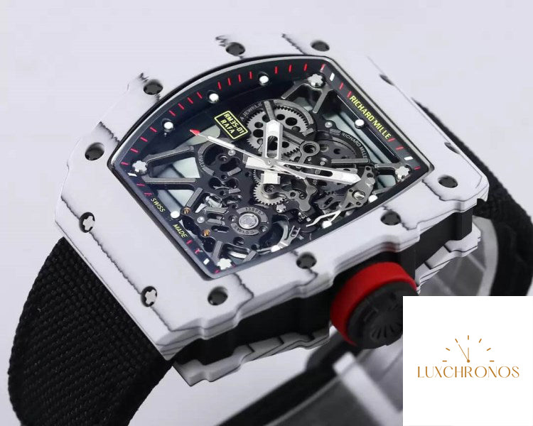 Replica Richard Mille RM35-01 1:1 Best Edition BBR Factory Black Strap