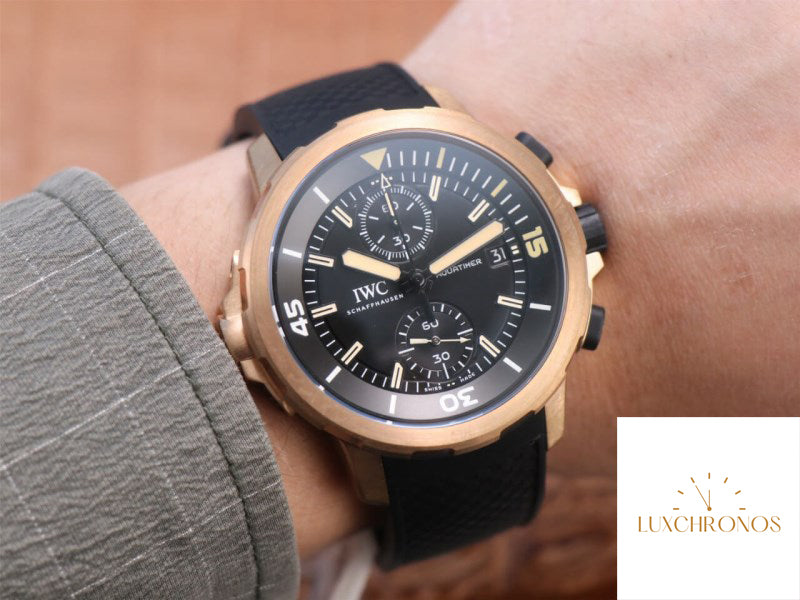 Replica IWC Aquatimer Darwin Adventure Tour Special Edition IW379503 1:1 Best Edition V6 Factory Bronze Alloy