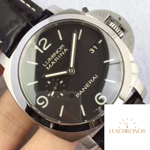 Replica Panerai LUMINOR 1950 PAM 00312 1:1 Best Edition VS Factory Black Dial Swiss Cal.P.9010