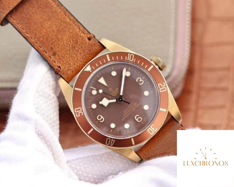 Replica Tudor Heritage Black Bay Bronze 79250B XF Factory 1:1 Best Edition Swiss ETA 2824 Brown Dial