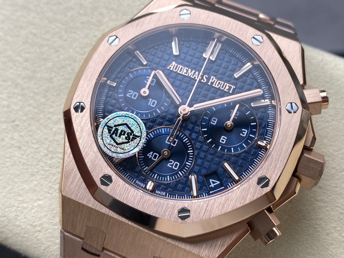 APS factory Audemars Piguet 26240 4401 integrated timing movement 41mm
