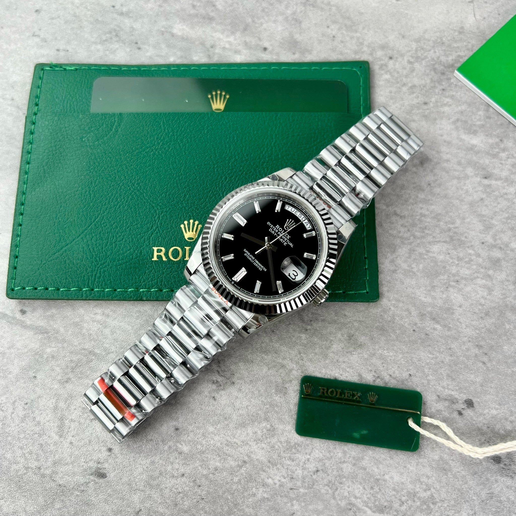 Rolex Day Date M228239 1:1 Best Edition GM Factory V2 Black dial