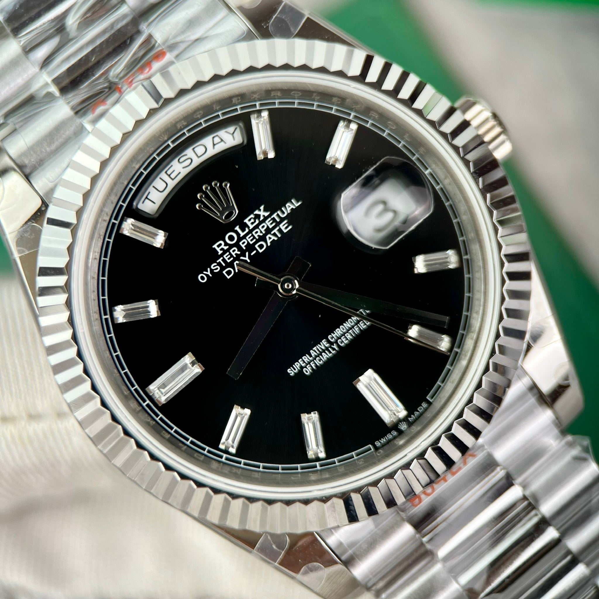 Rolex Day Date M228239 1:1 Best Edition GM Factory V2 Black dial