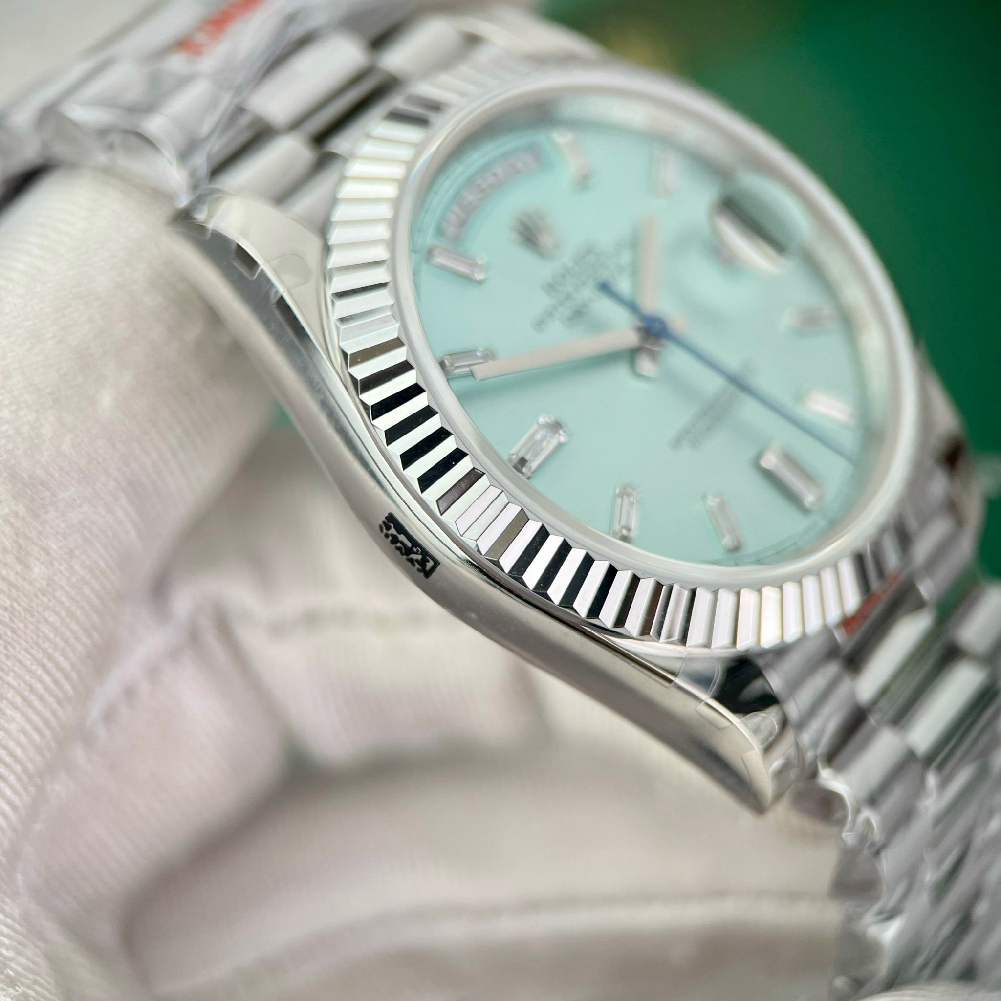 Rolex Day Date M228239 1:1 Best Edition GM Factory V2 Blue Tiffany Dial