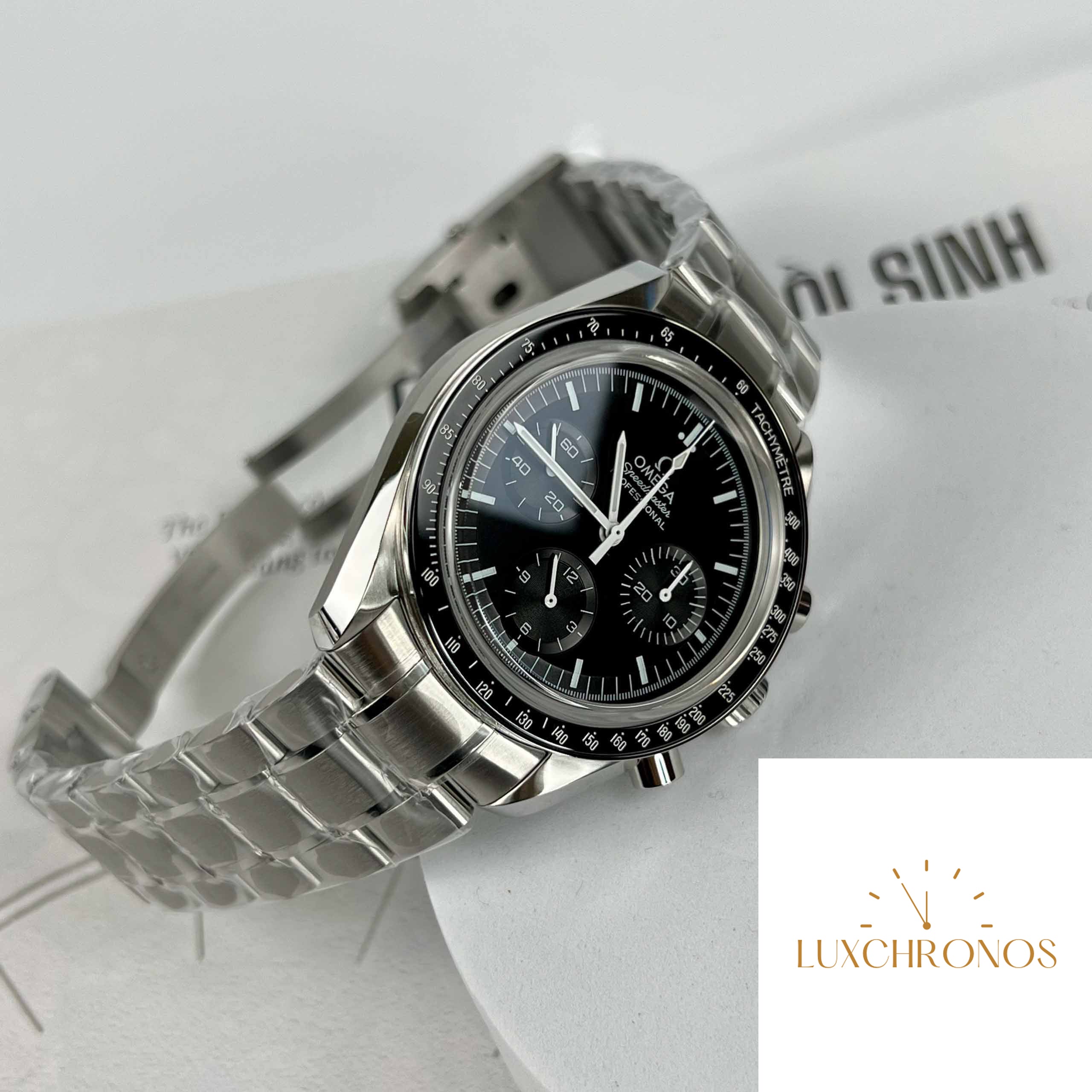 Omega Speedmaster 311.30.42.30.01.005 1:1 Best Edition OM Factory Black Dial