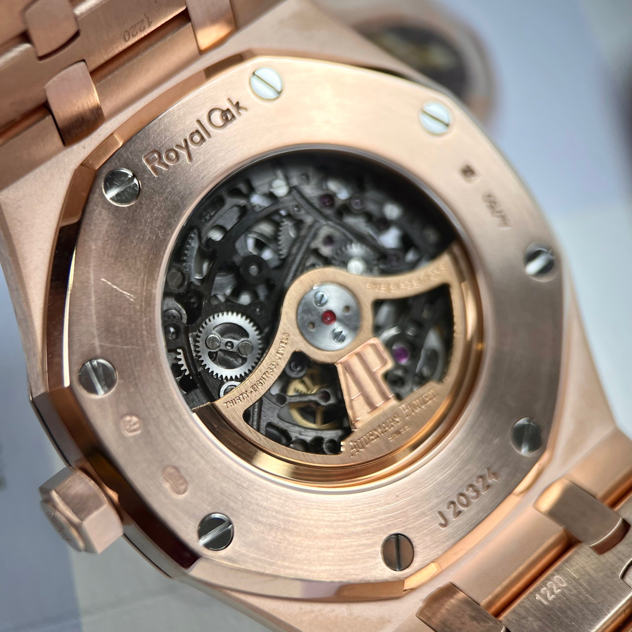 Audemars Piguet Royal Oak 15407OR.OO.1220OR.01 Best 1:1 Edition 18k Rosegold wrapped