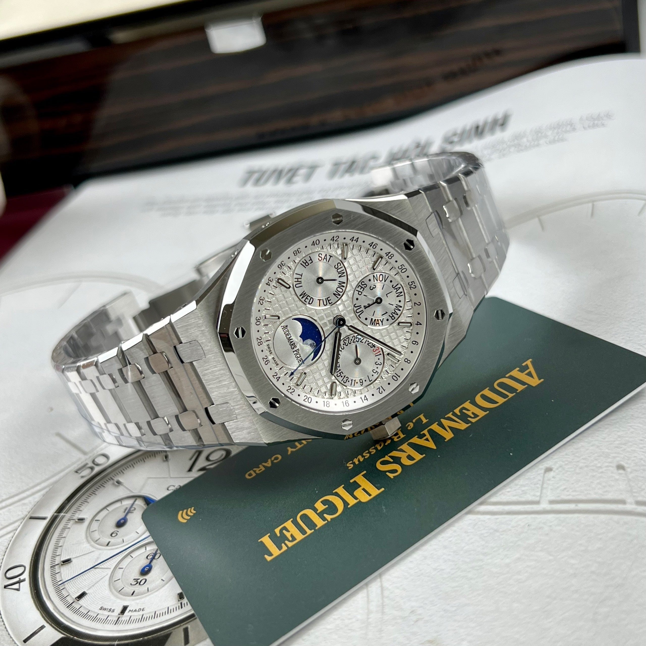 Audemars Piguet Royal Oak 26574ST.OO.1220ST.001 1:1 Best Edition APS Factory White Dial