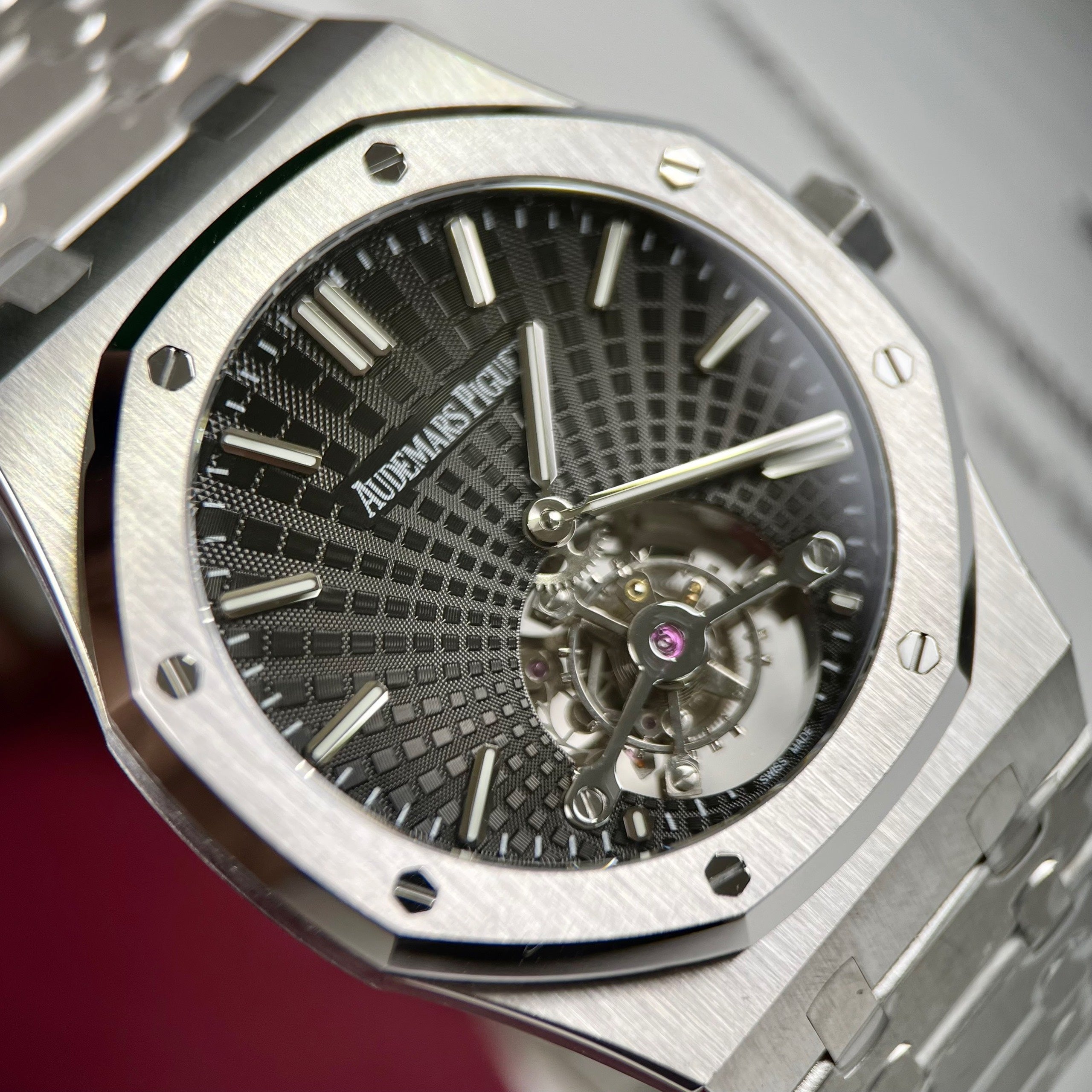 Audemars Piguet Royal Oak Tourbillon 26510PT.OO.1220PT.01 1:1 Best Edition R8 Factory Grey Dial