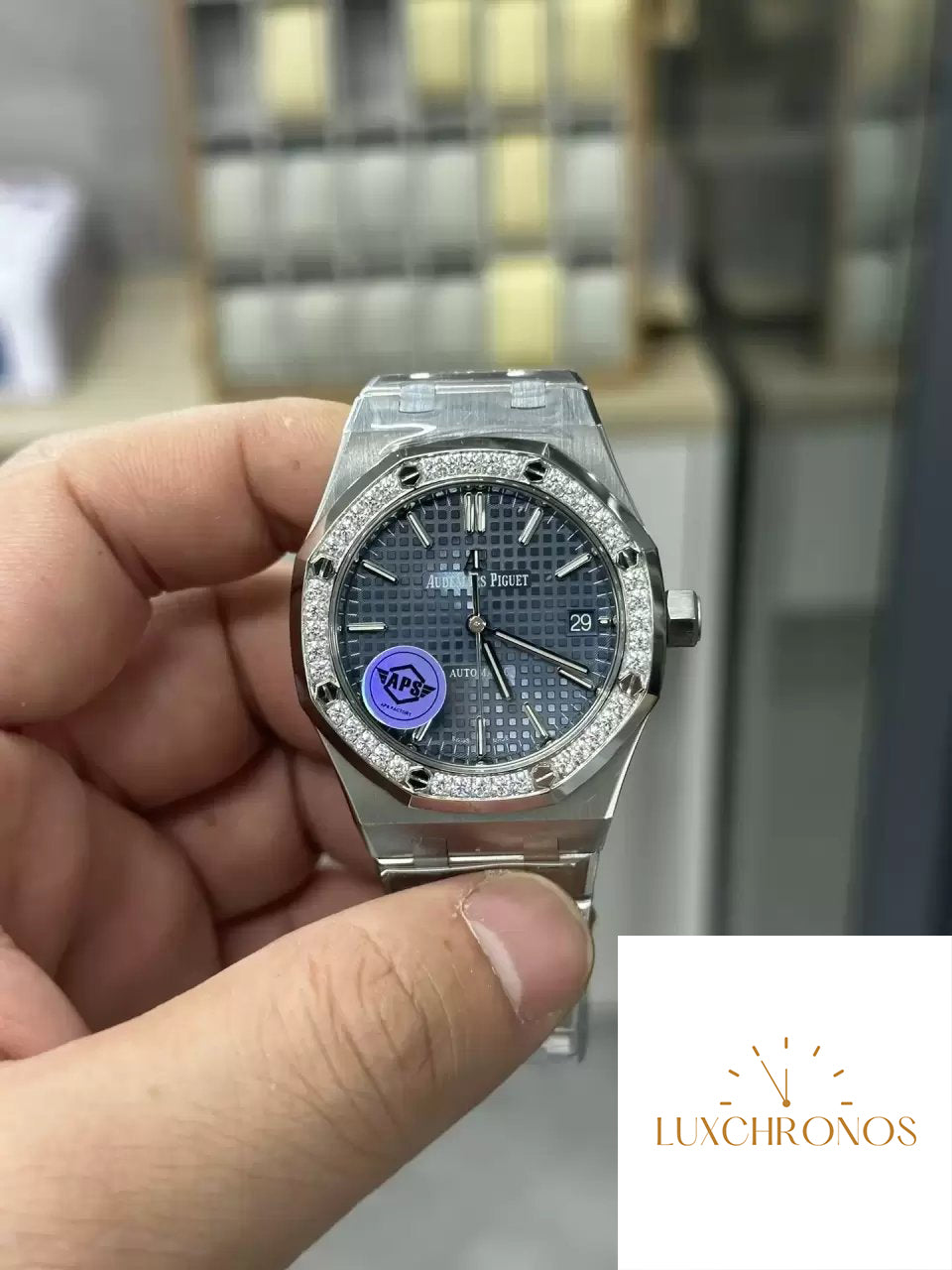 Audemars Piguet 15451ST.ZZ.1256ST.03 APS Factory 1:1 Best Edition Blue Dial