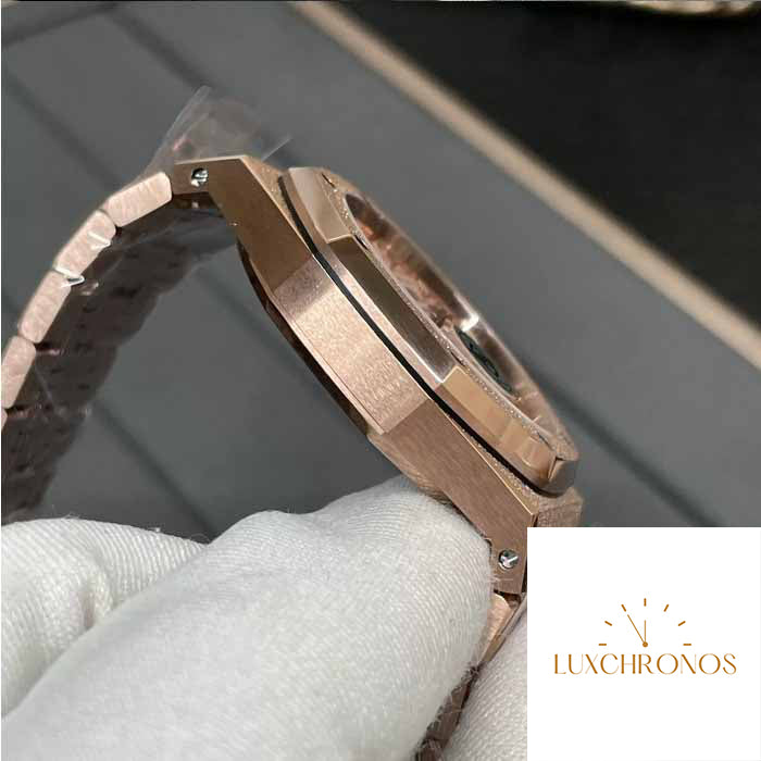 Audemars Piguet 15454OR.GG.1259OR.03 Frost Gold 1:1 best edition APS Factory Rose Gold dial Rose gold