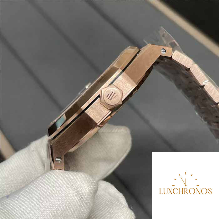 Audemars Piguet 15454OR.GG.1259OR.03 Frost Gold 1:1 best edition APS Factory Rose Gold dial Rose gold