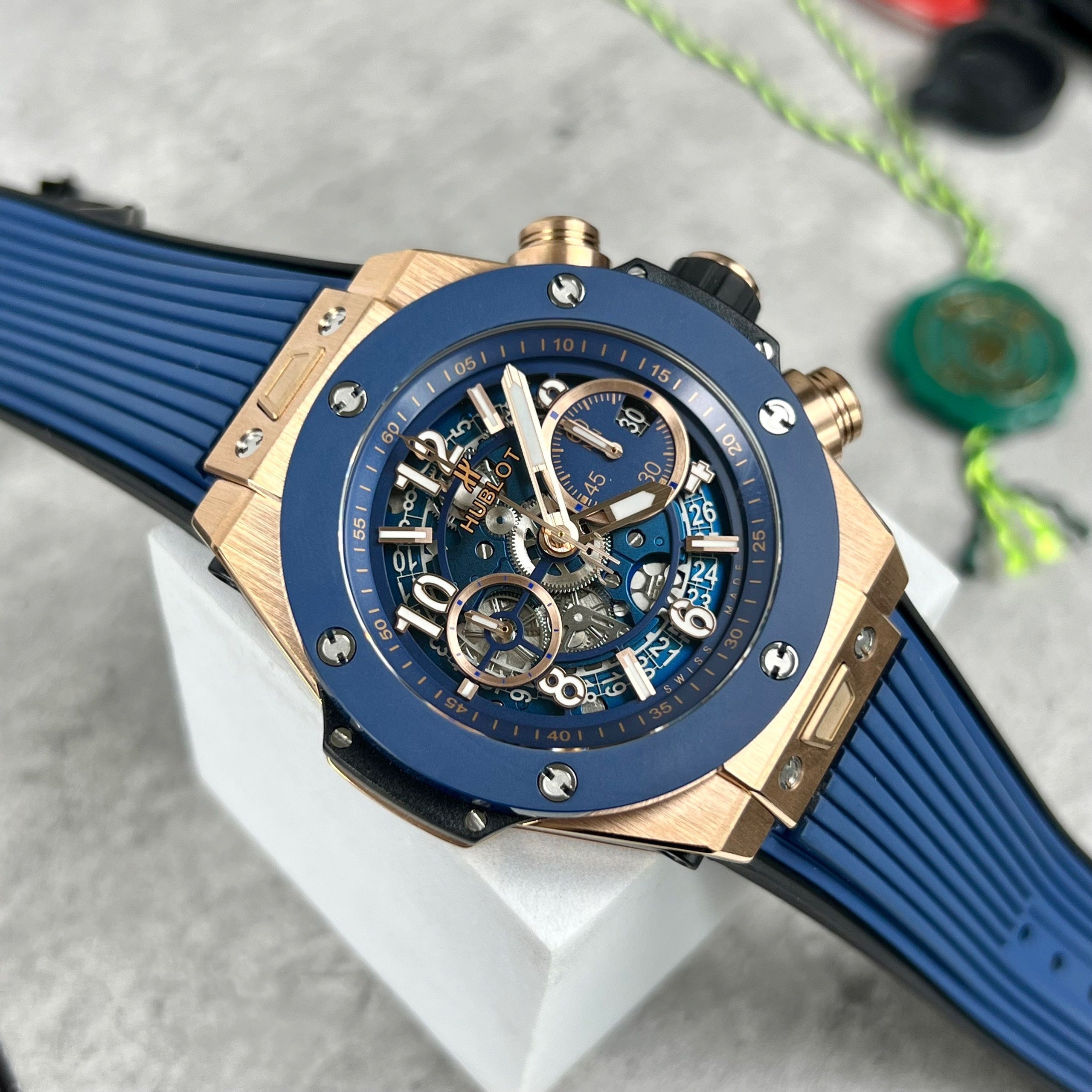 Hublot Big Bang Unico 421.OL.5180.RX 44mm 1:1 Best Edition BBF Factory Blue Strap