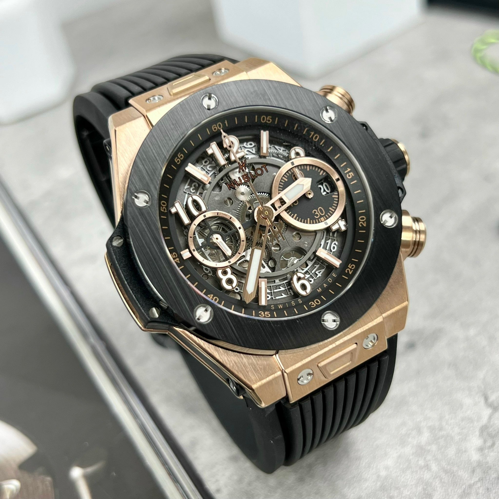 Hublot Big Bang Unico 441.OM.1181.RX 42mm 1:1 Best Edition BBF Factory Rubber Strap