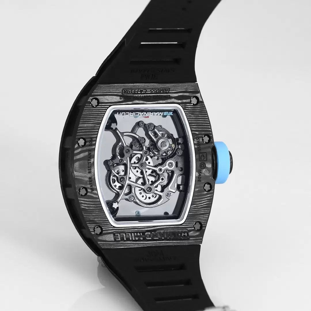 RICHARD MILLE RM055 Redesigned original 1:1 Best Edition BBR Factory 2024 Blue Bezel