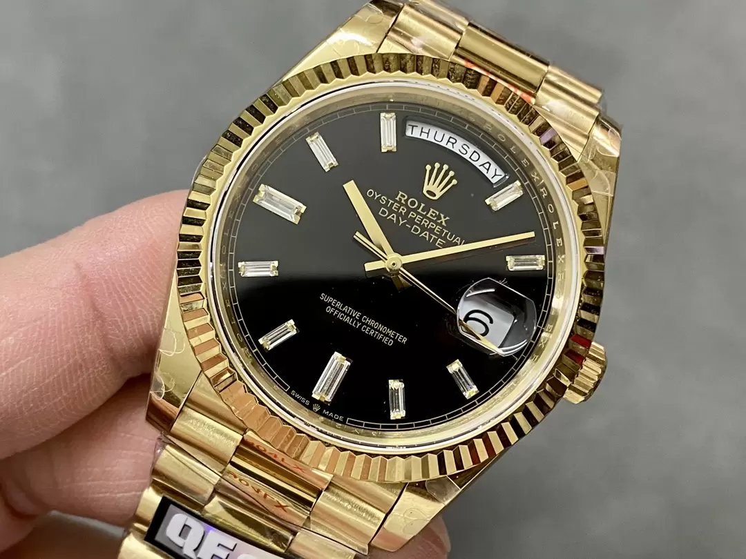 Rolex Day Date 40 m228238-0004 Black Dial 1:1 Best Edition Counterweight Version 183 Gram