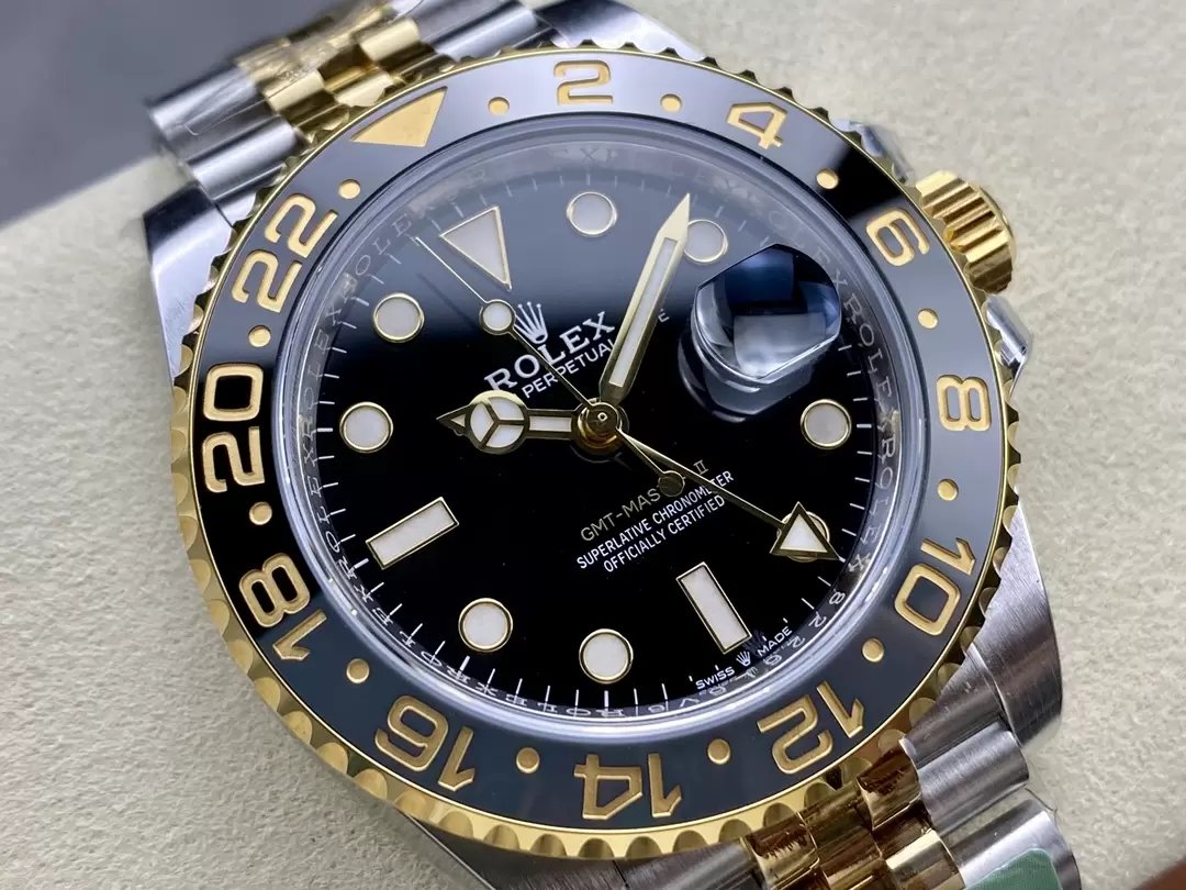 Replica Rolex GMT Master II M126713grnr-0001 1:1 Best Edition CounterWeight Version